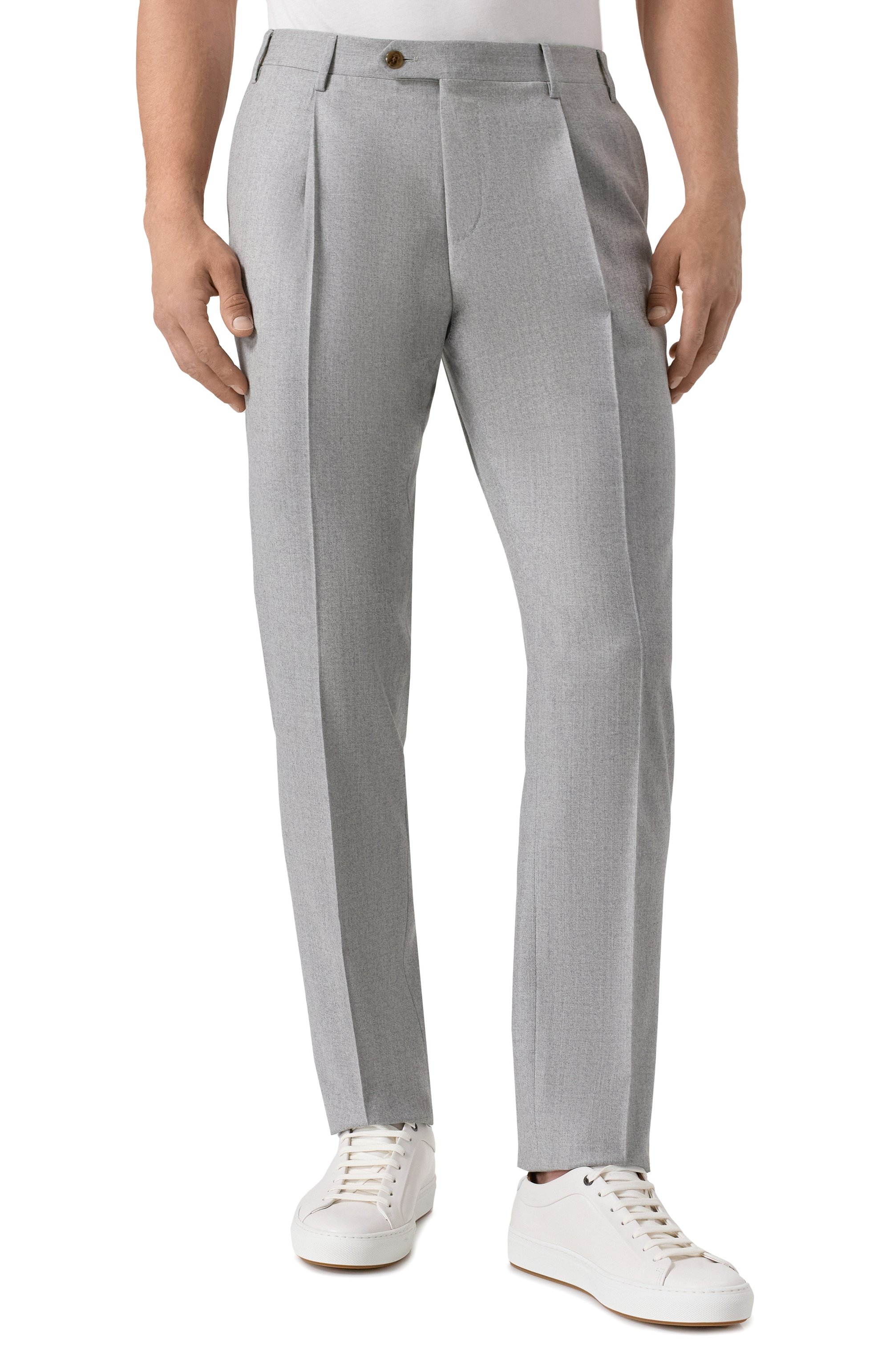 Шерстяные брюки CORNELIANI, арт. 265B03-2618581, фото 3