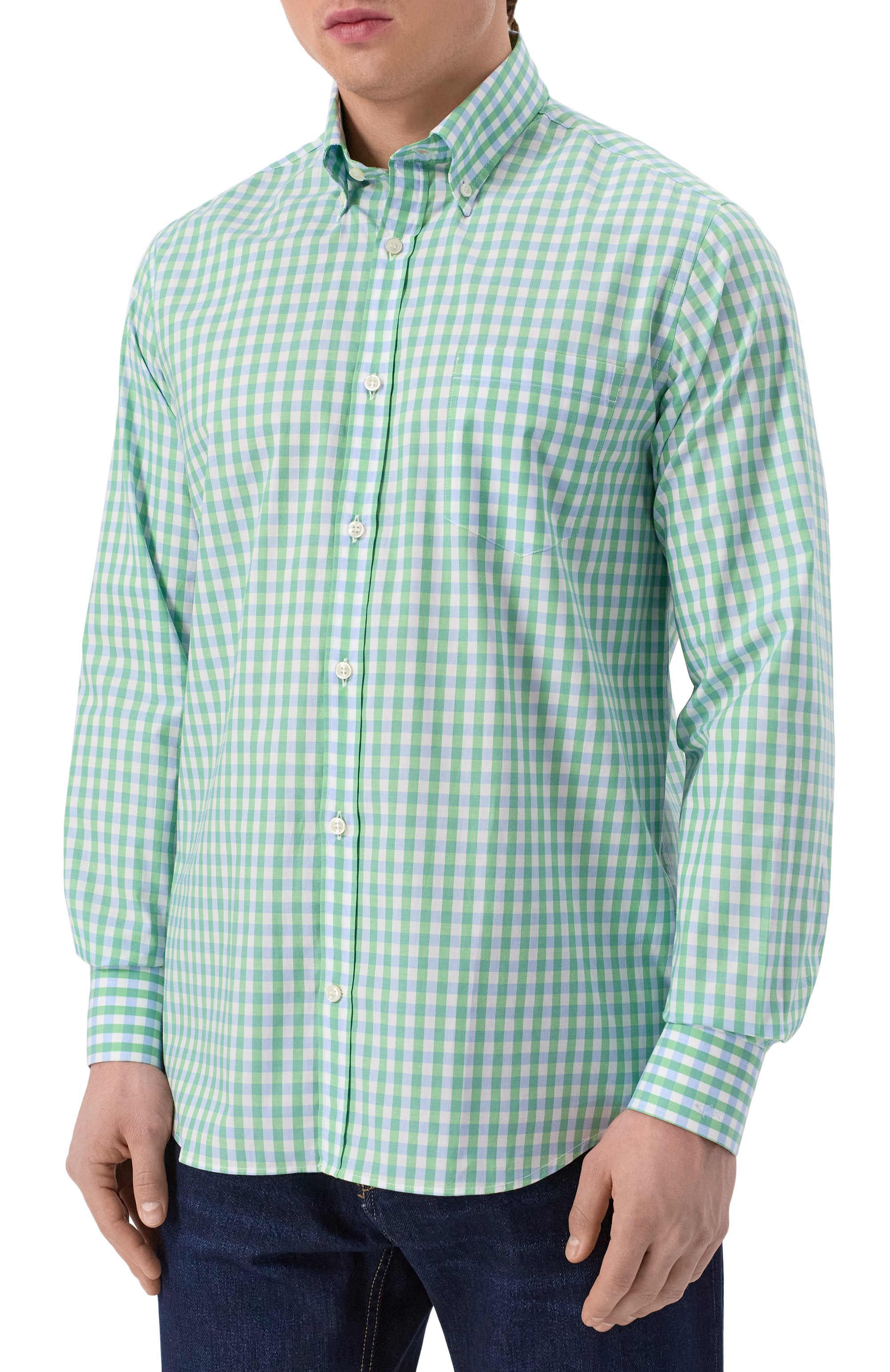 Хлопковая рубашка PAUL&SHARK, арт. 25413094, фото 3