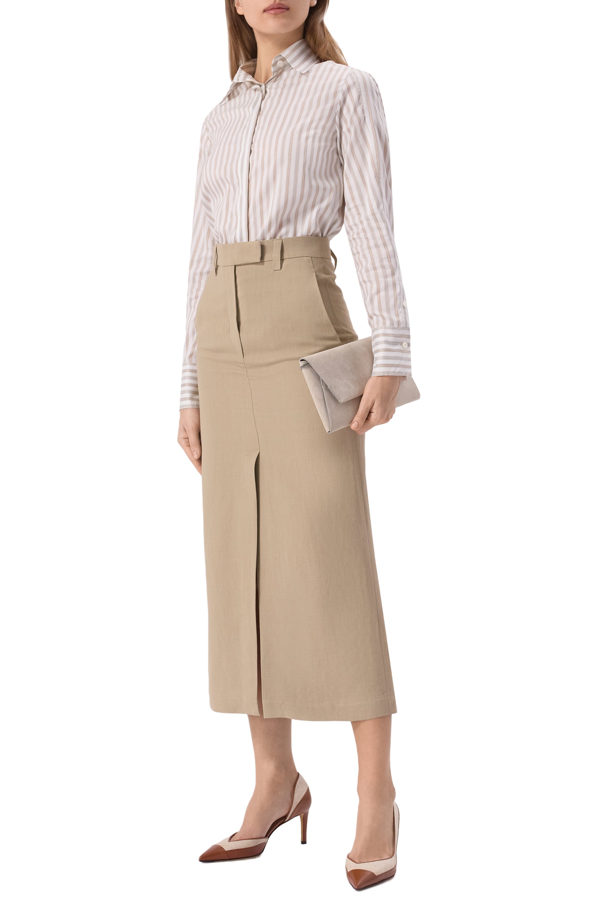 Комбинированные туфли KITON, арт. D58829K0910F02, фото 2