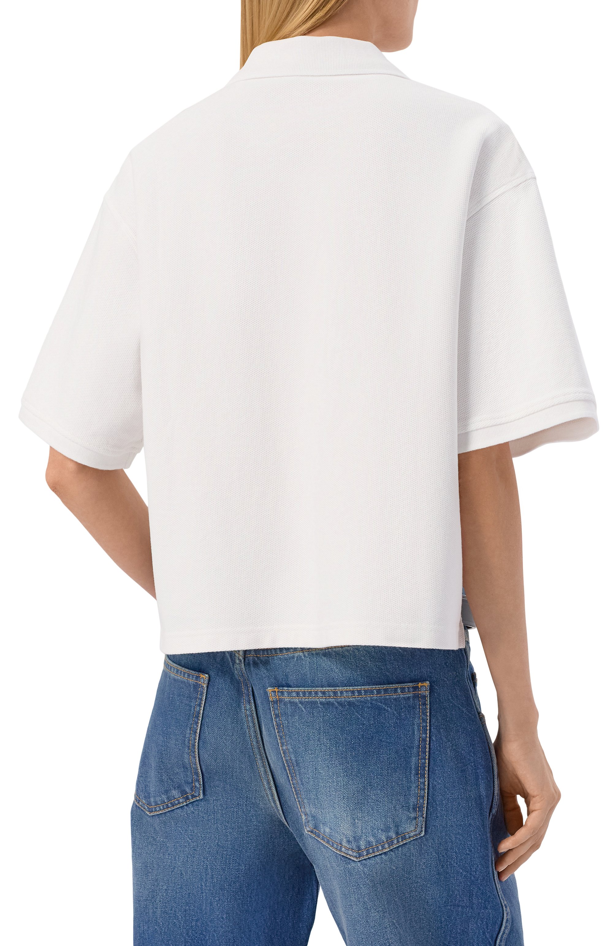 Хлопковое поло ALEXANDER WANG, арт. 1CC2261230, фото 4