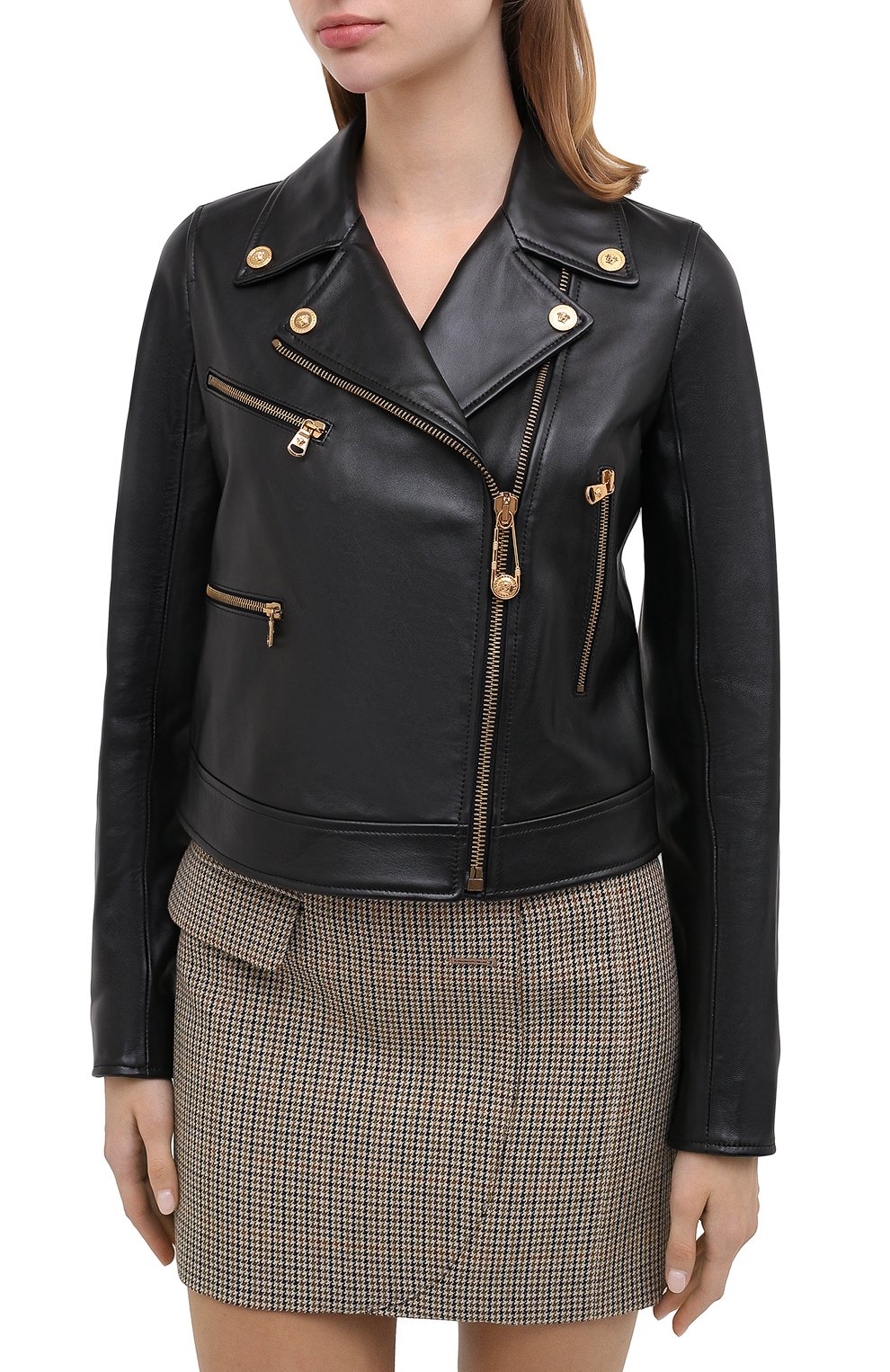 Кожаная куртка VERSACE, арт. A87221/A234801, фото 4