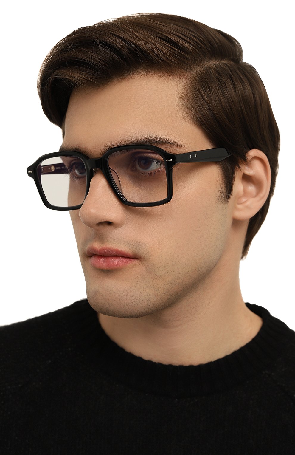 Оправа PETER&MAY WALK черного цвета по цене 37950 руб., арт. S#113 SUPERM0DEL BLACK, фото 2 Оправа PETER&MAY WALK, арт. S#113 SUPERM0DEL BLACK, фото 2