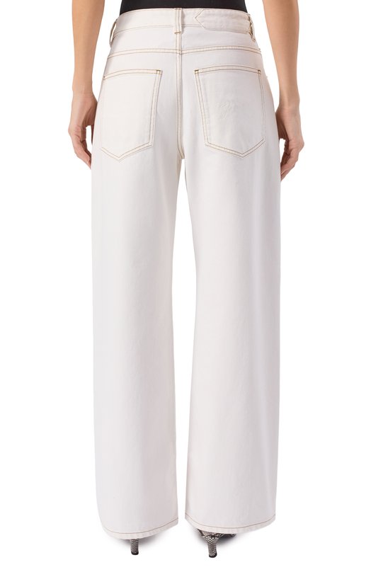 Джинсы Jacquemus 25HPAW00036AD0/0040 Белый  25HPAW00036AD0/0040 Фото 4