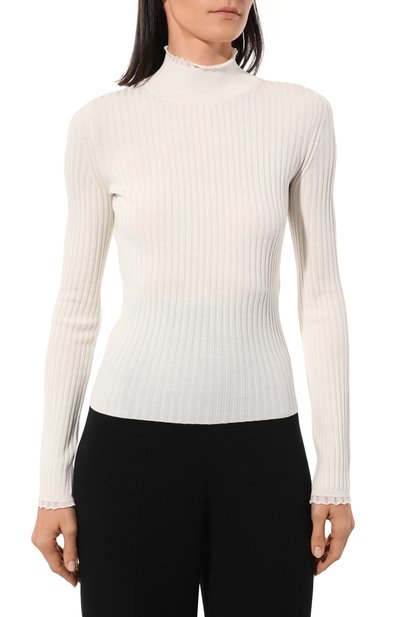 Шерстяная водолазка CHLOÉ, арт. CHC23AMP10664, фото 3