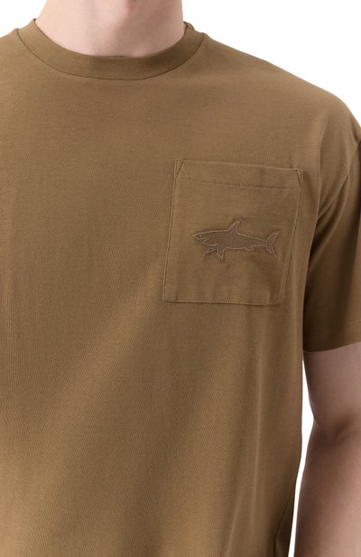 Хлопковая футболка PAUL&SHARK, арт. 25411092, фото 5