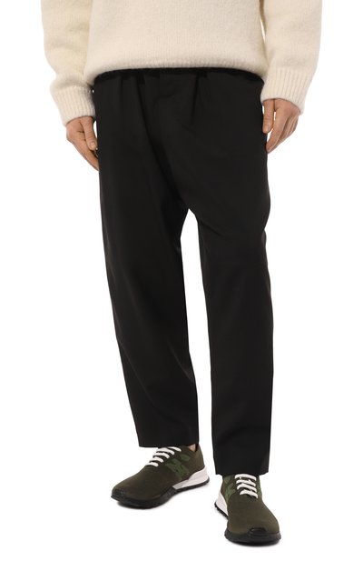 Текстильные кроссовки KITON, арт. USSA081N00818, фото 3