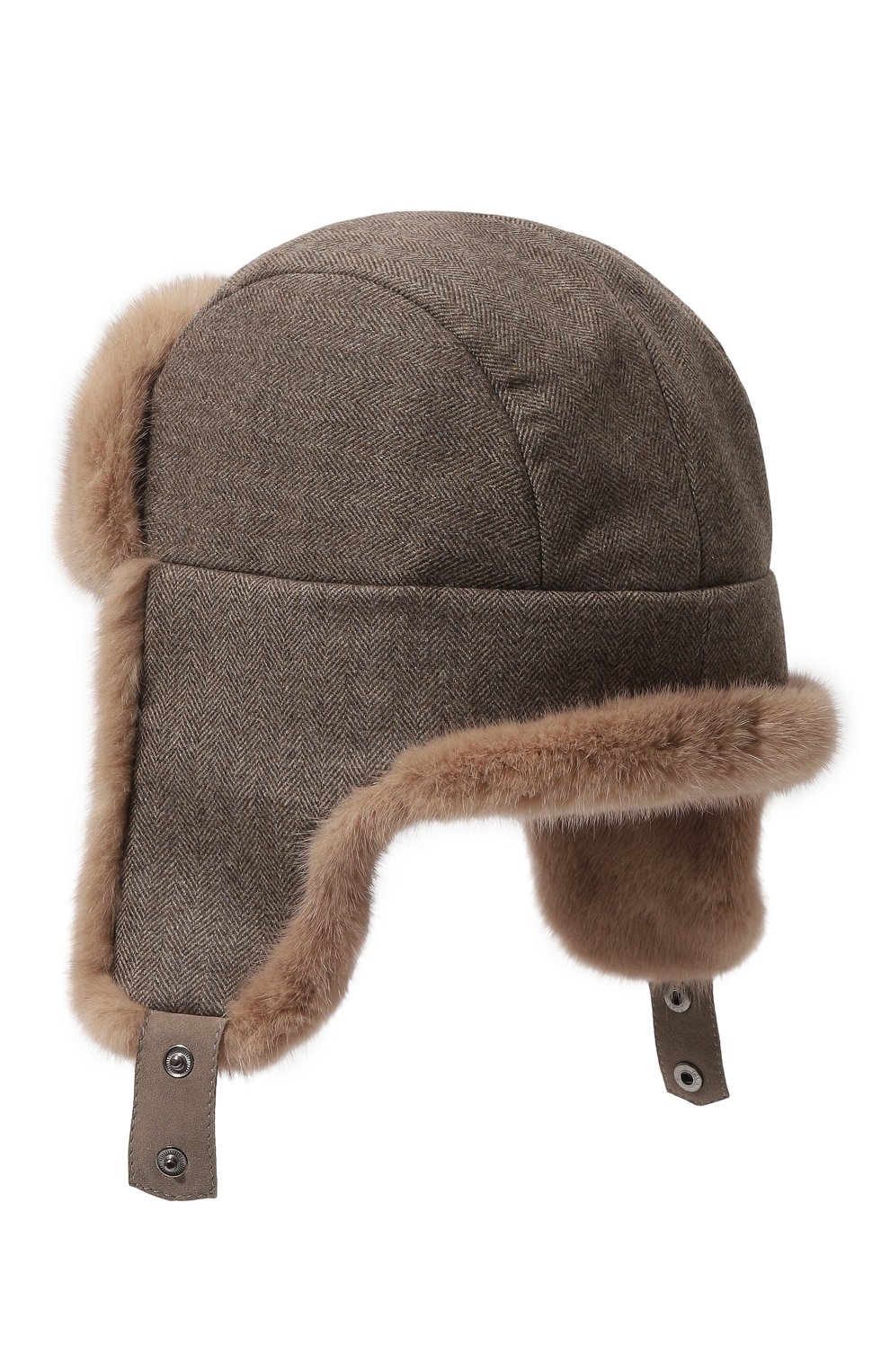 Шапка-ушанка майкл с отделкой из меха норки FURLAND, арт. 0201410010055600046, фото 2