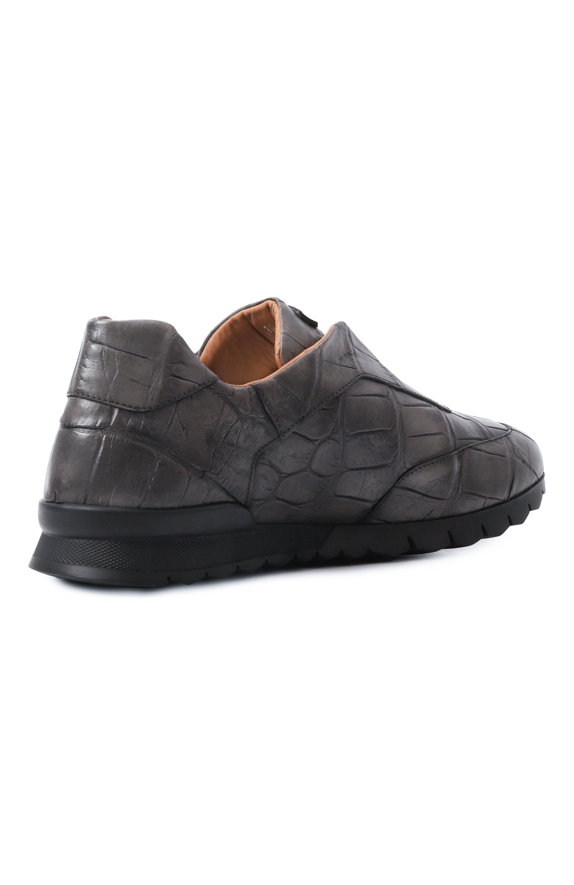 Кроссовки из кожи аллигатора KITON, арт. USSA107N0010220000, фото 5