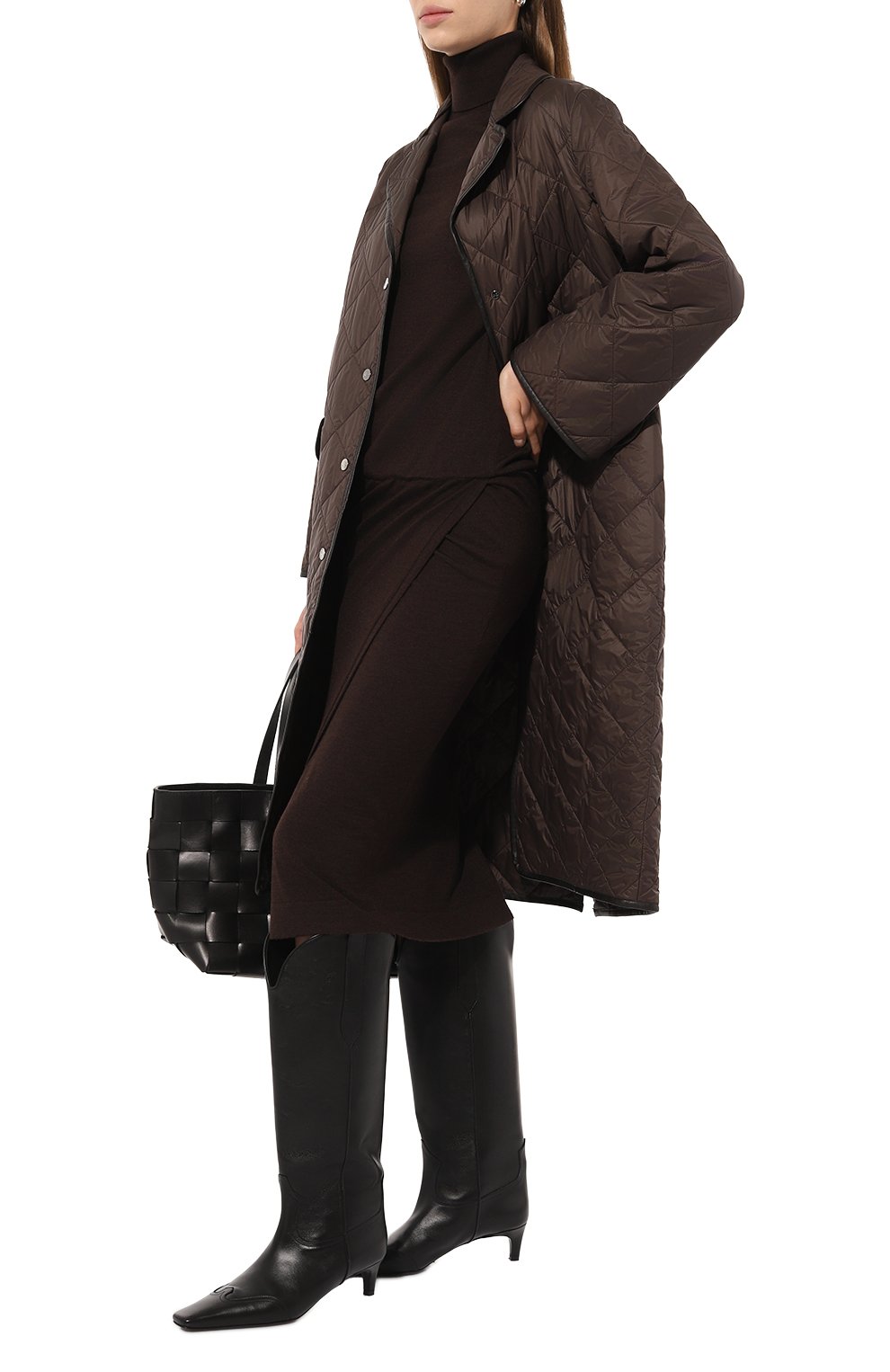 Платье из шерсти и шелка LORENA ANTONIAZZI, арт. A24115AM87A/2862, фото 2