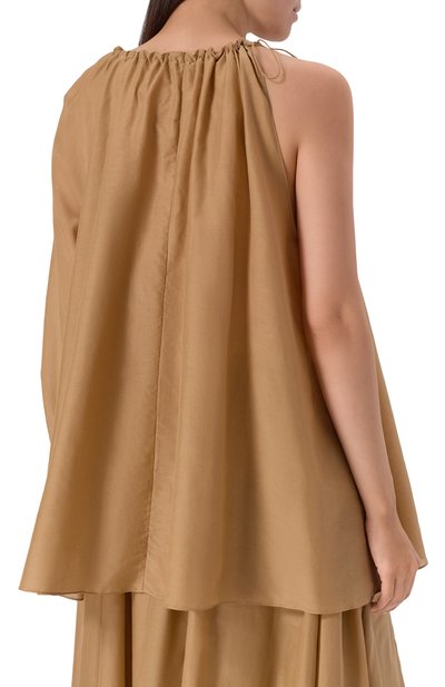 Блузка из хлопка и шелка 12 STOREEZ, арт. 132898, фото 4