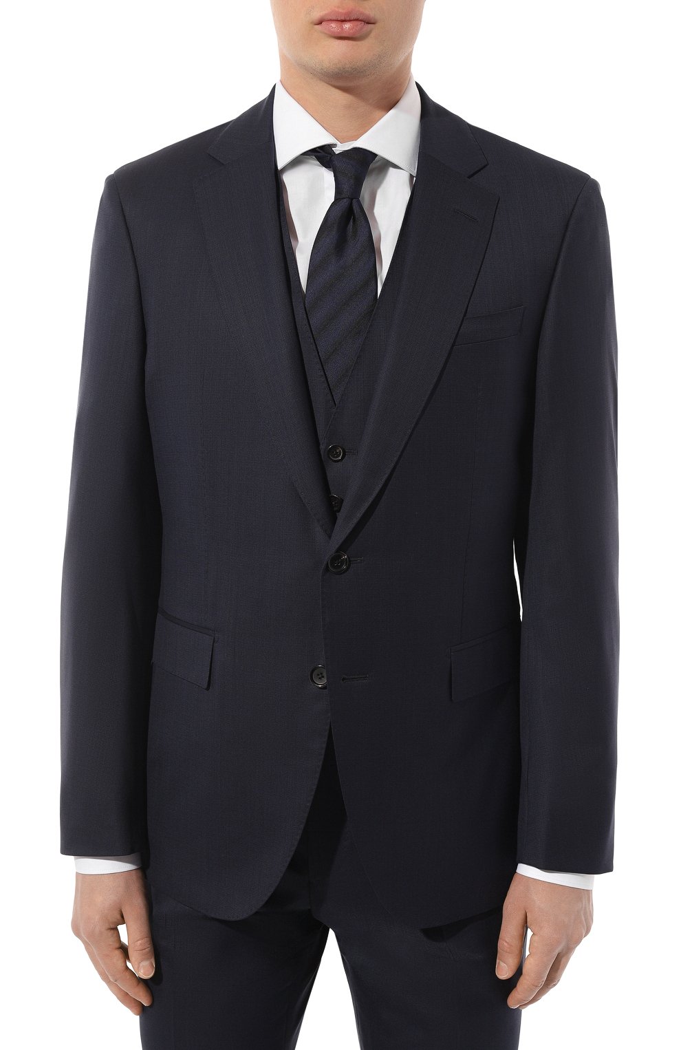 Шерстяной костюм-тройка BOSS, арт. 50416577, фото 2