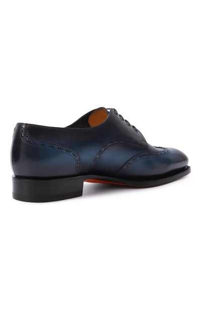 Кожаные дерби adrian SANTONI, арт. MCAG19038MC3HWVE, фото 5