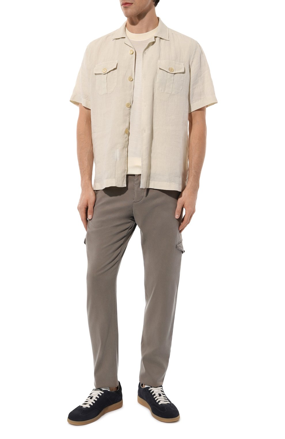 Брюки-карго из лиоцелла KITON, арт. UPLACTK0607D, фото 2