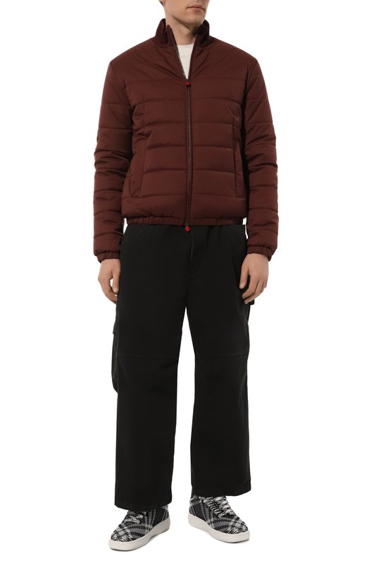 Текстильные кеды Box Burberry 8083477 Чёрно-белый  8083477 Фото 2