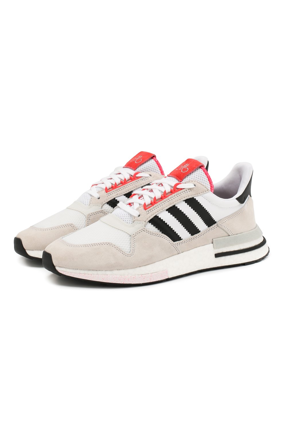 Комбинированные кроссовки zx 500 rm ADIDAS ORIGINALS, арт. G27577, фото 1