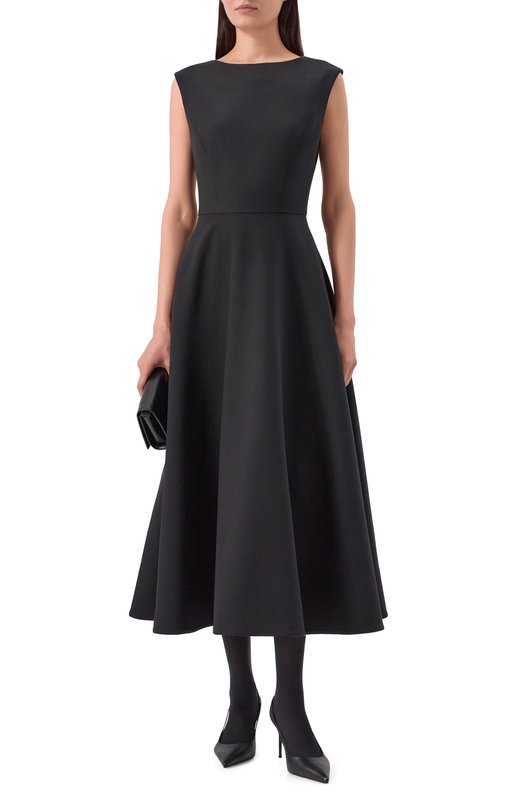 Шерстяное платье Shervarli DR25-0018 Чёрный  DR25-0018 Фото 2