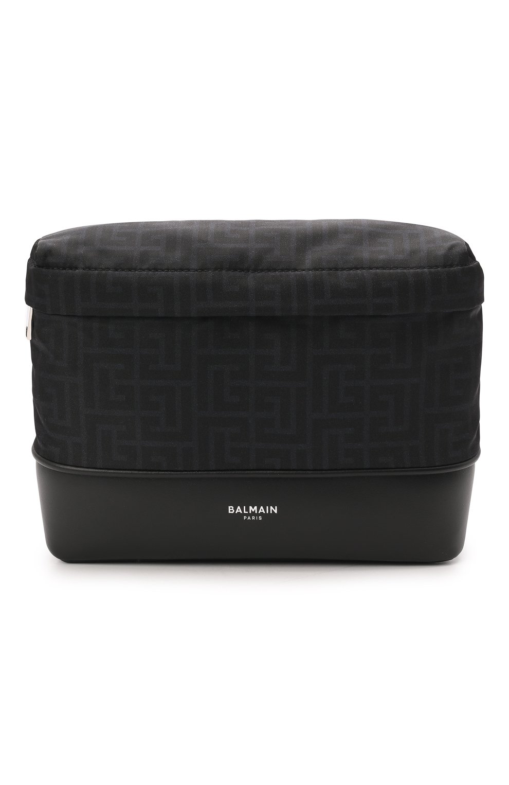Текстильная поясная сумка BALMAIN черного цвета по цене 89950 руб., арт. XM1AB158/TNYM, фото 1 Текстильная поясная сумка BALMAIN, арт. XM1AB158/TNYM, фото 1