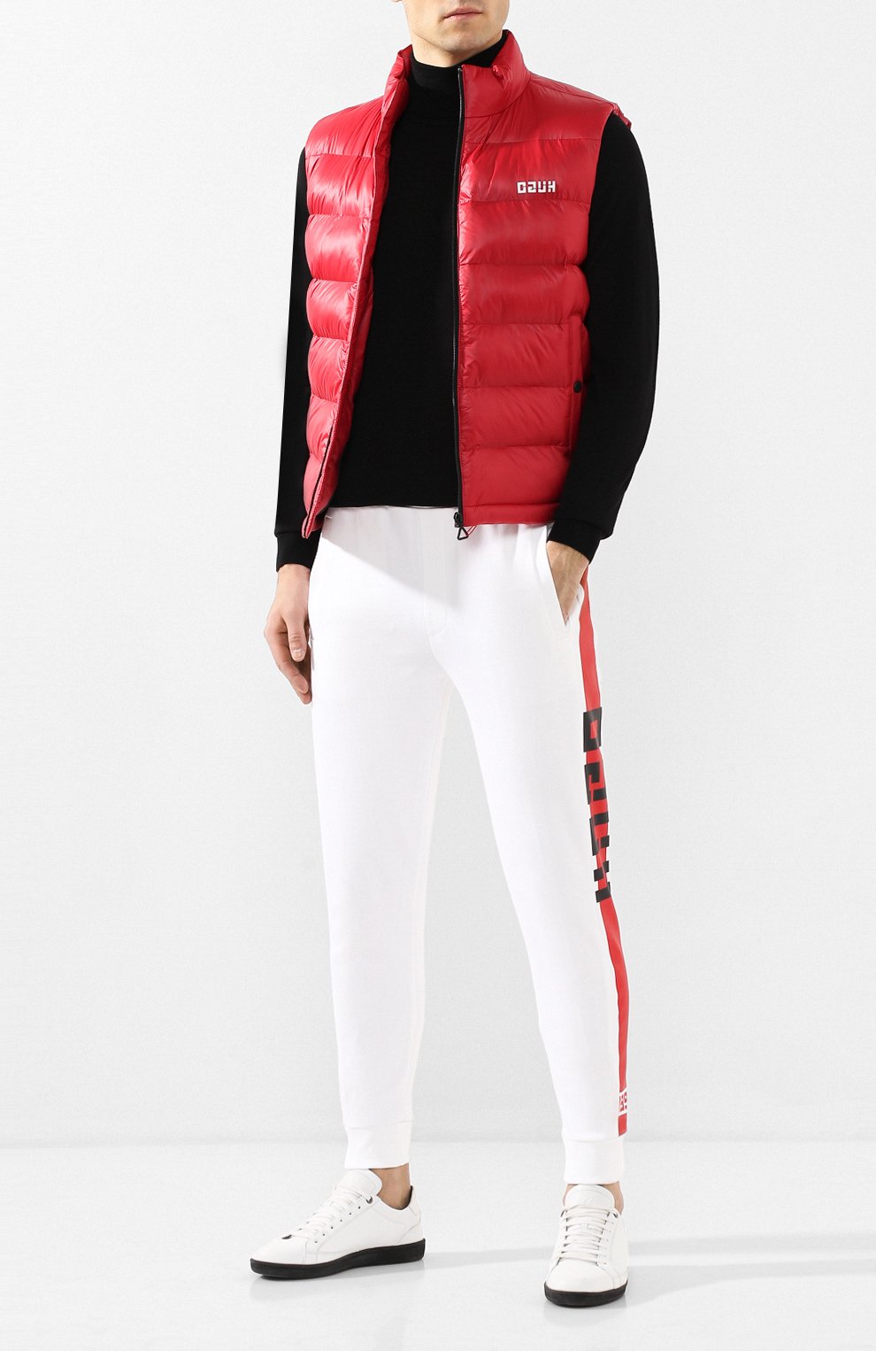 Водолазка из шерсти и шелка BOSS черного цвета по цене 19950 руб., арт. 50419133, фото 2 Водолазка из шерсти и шелка BOSS, арт. 50419133, фото 2