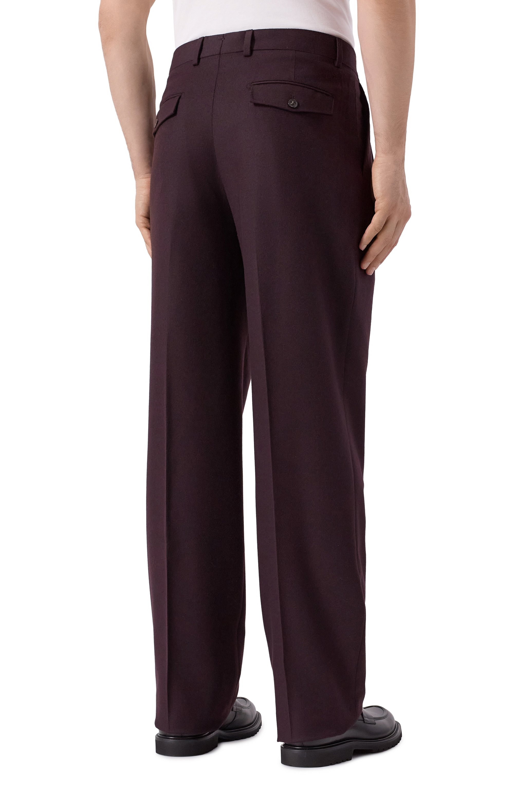 Брюки из шерсти и шелка 12 STOREEZ, арт. 133584, фото 4