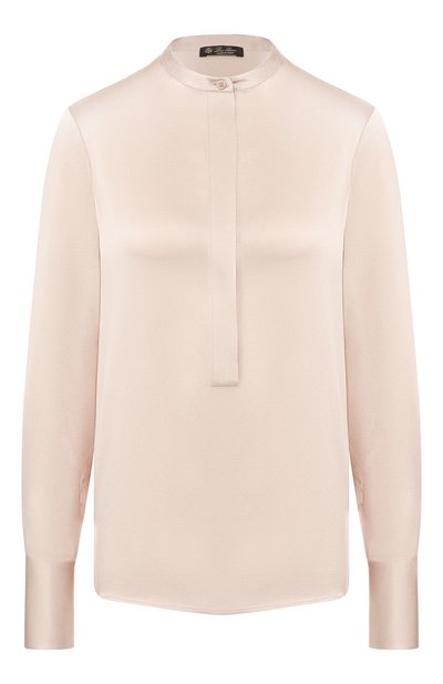 Женская атласная блузка LORO PIANA, арт. FAI5024