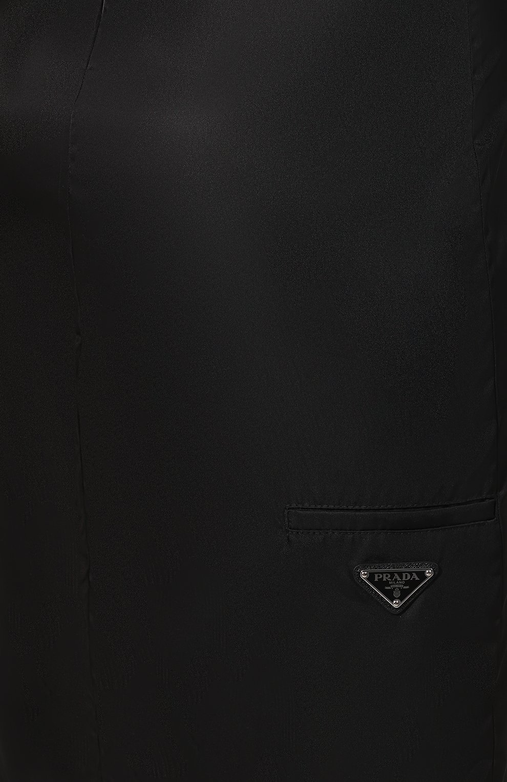 Однотонное мини-платье на тонких бретельках PRADA, арт. 230602-I18-F0002, фото 5