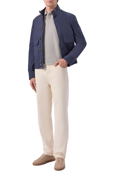 Хлопковое поло CORNELIANI, арт. 27G511/2725032, фото 2