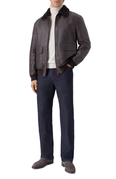 Мужские замшевые челси BRUNELLO CUCINELLI, арт. MZUPEAV715