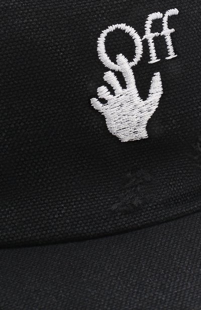 Хлопковая бейсболка OFF-WHITE, арт. 0WLB011S20FAB0011001, фото 3