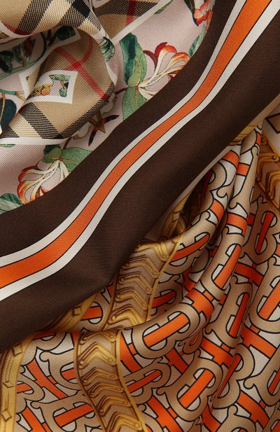 Шелковый платок BURBERRY, арт. 8043167, фото 2