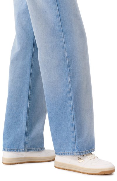 Кожаные кеды downtown PRADA, арт. 1E792M/038, фото 2