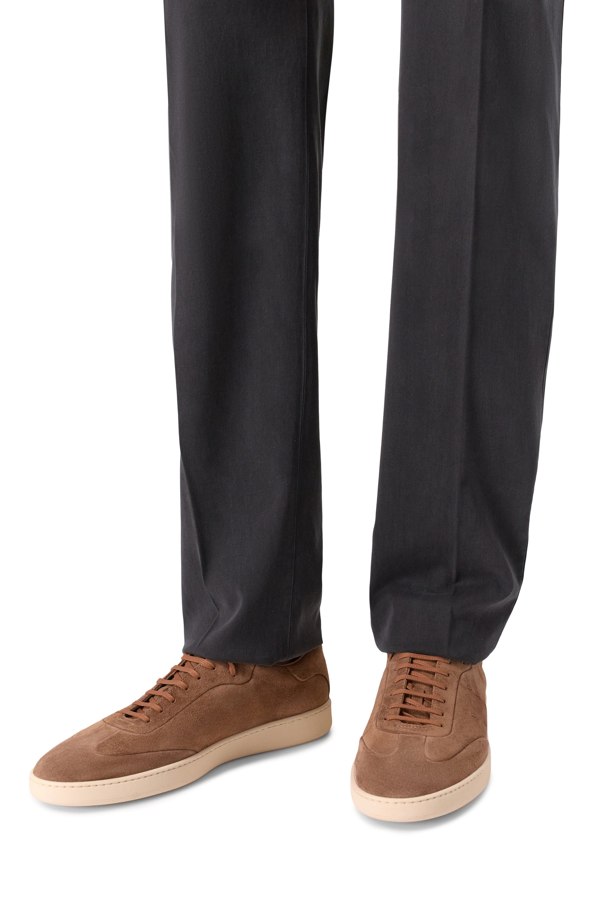 Замшевые кеды KITON, арт. USSA415N0127916, фото 3