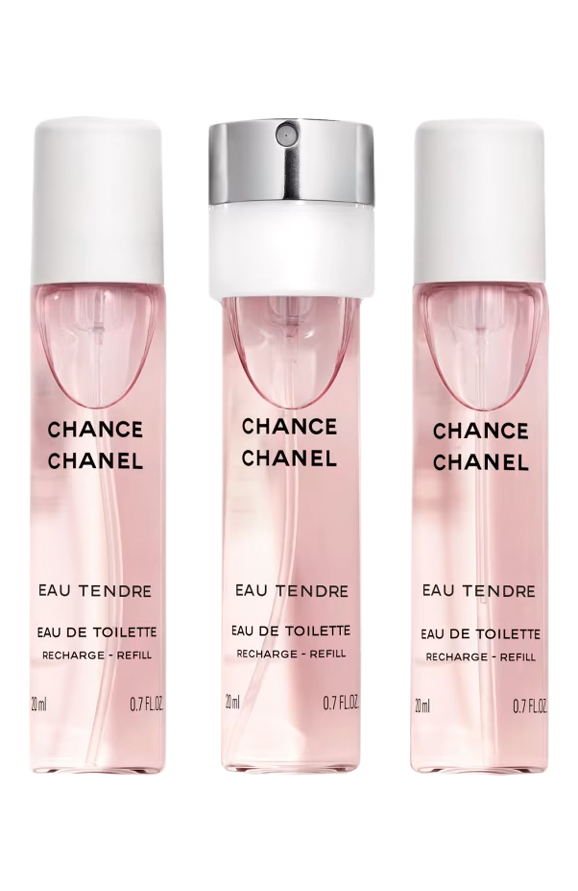 Рефил туалетной воды chance eau tendre (3x20ml) CHANEL, арт. 0126305, фото 1