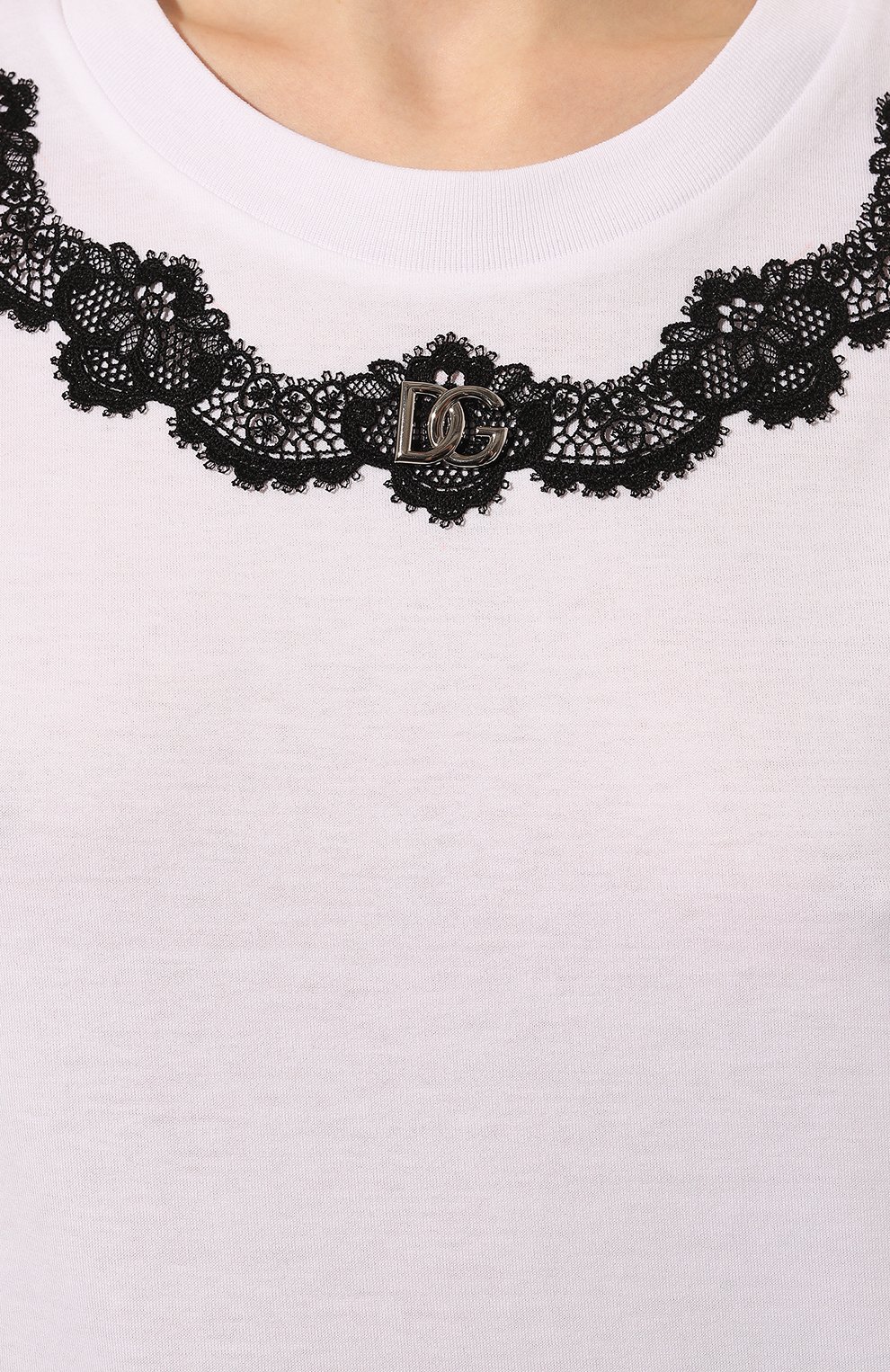Хлопковая футболка DOLCE & GABBANA, арт. F8T00Z/G7H1Z, фото 5