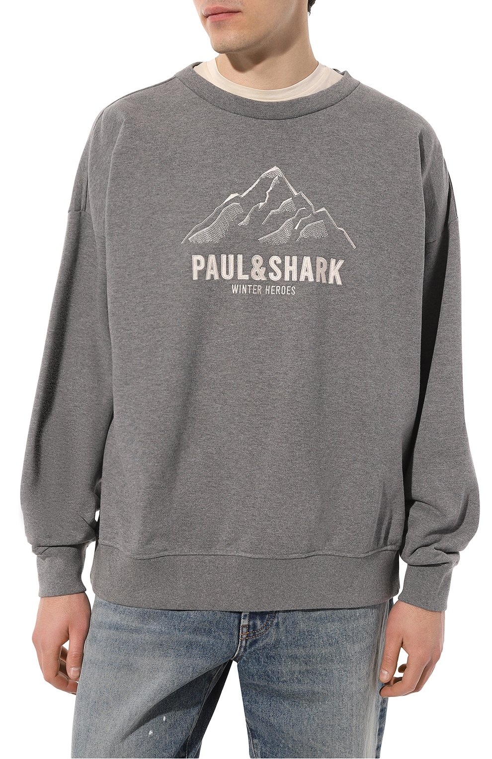 Хлопковый свитшот PAUL&SHARK, арт. 13311867, фото 3