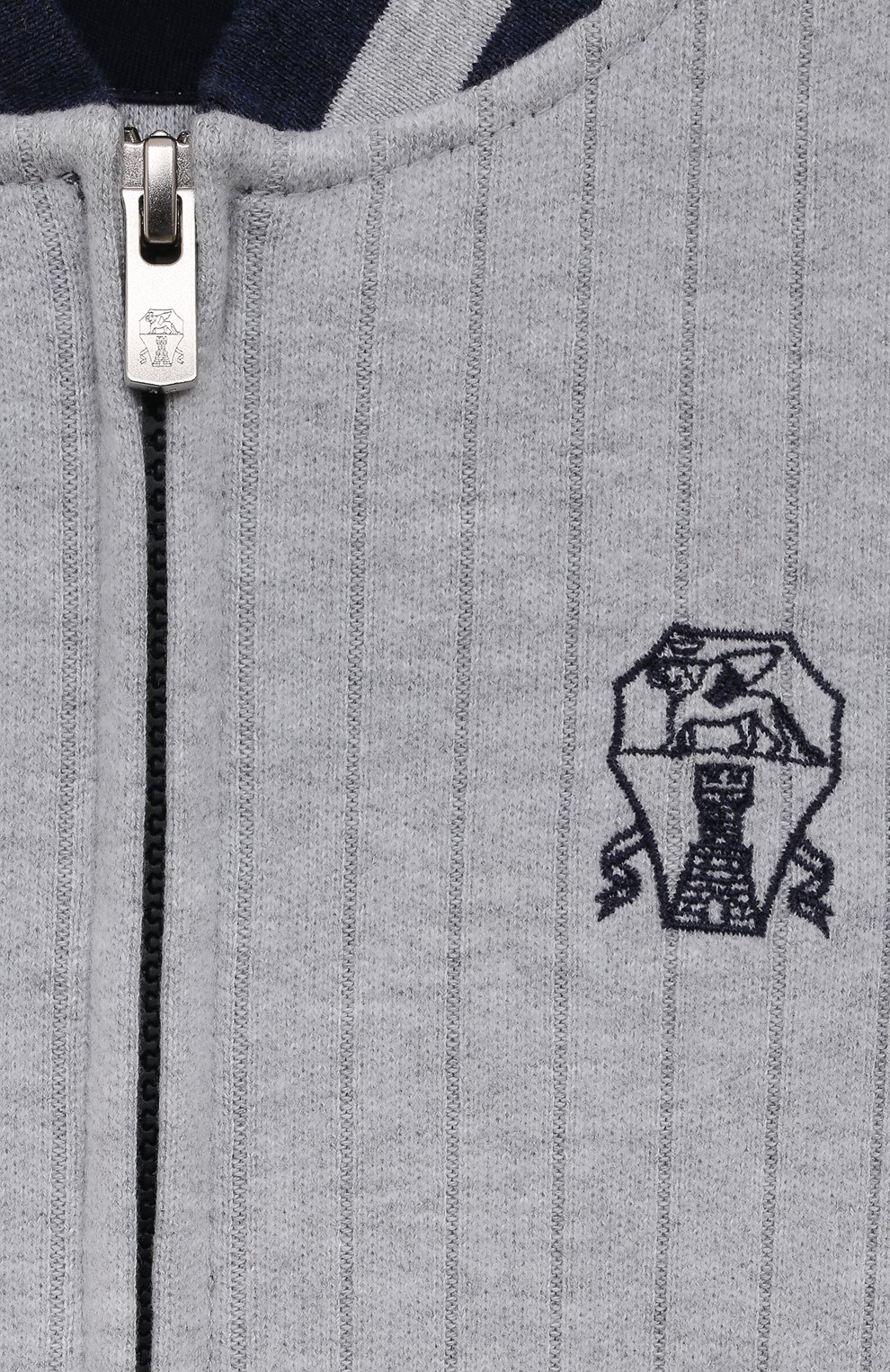 Хлопковая толстовка BRUNELLO CUCINELLI, арт. BTU20E129A, фото 3