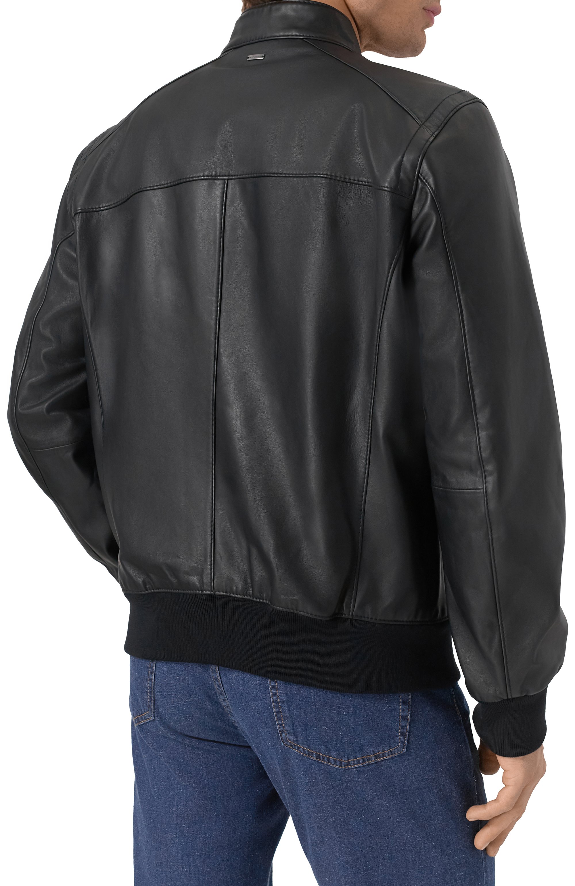 Кожаный бомбер WINDSOR, арт. B0RELL03-L/1300145, фото 4