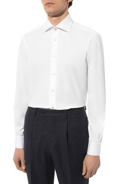 Хлопковая сорочка KITON, арт. UCIH06143, фото 3