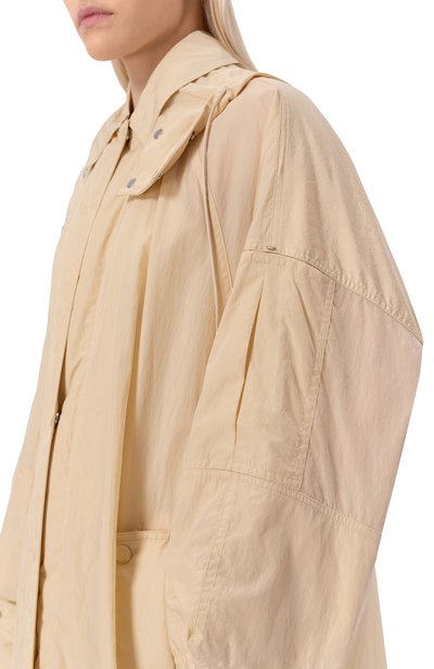 Плащ SPORTMAX кремового цвета по цене 62950 руб., арт. SPXGATT0, фото 5 Плащ SPORTMAX, арт. SPXGATT0, фото 5