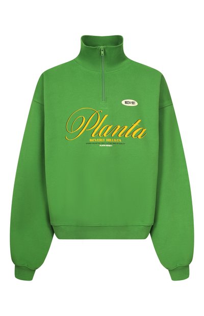 Женский хлопковый свитшот PLANTA ROSA, арт. PR/A/VINTAGE/470VELVET