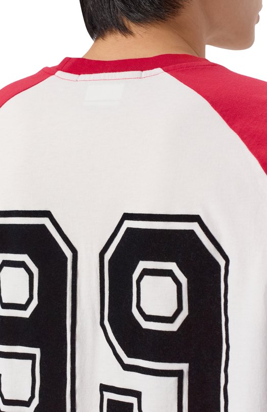 Хлопковая футболка Ksubi MPS26TE009 Красный  MPS26TE009 Фото 5