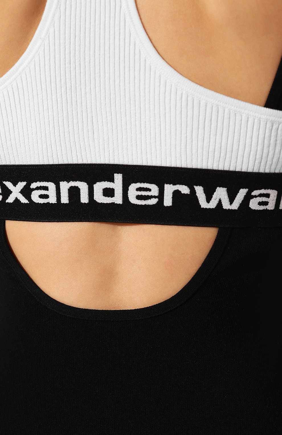 Платье ALEXANDERWANG.T черно-белого цвета по цене 68750 руб., арт. 4KC1207073, фото 5 Платье ALEXANDERWANG.T, арт. 4KC1207073, фото 5