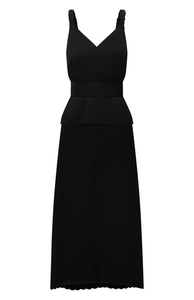 Женское платье из шелка и вискозы JIL SANDER, арт. JSCT502680-WT290900