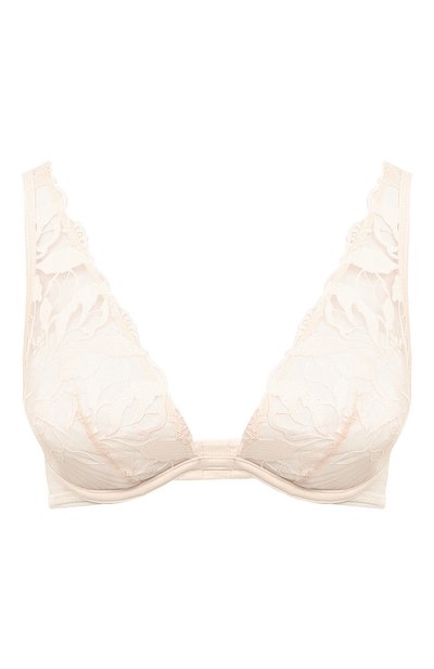Бюстгальтер с треугольными чашками MAISON LEJABY кремового цвета по цене 17900 руб., арт. 19134, фото 1 Бюстгальтер с треугольными чашками MAISON LEJABY, арт. 19134, фото 1