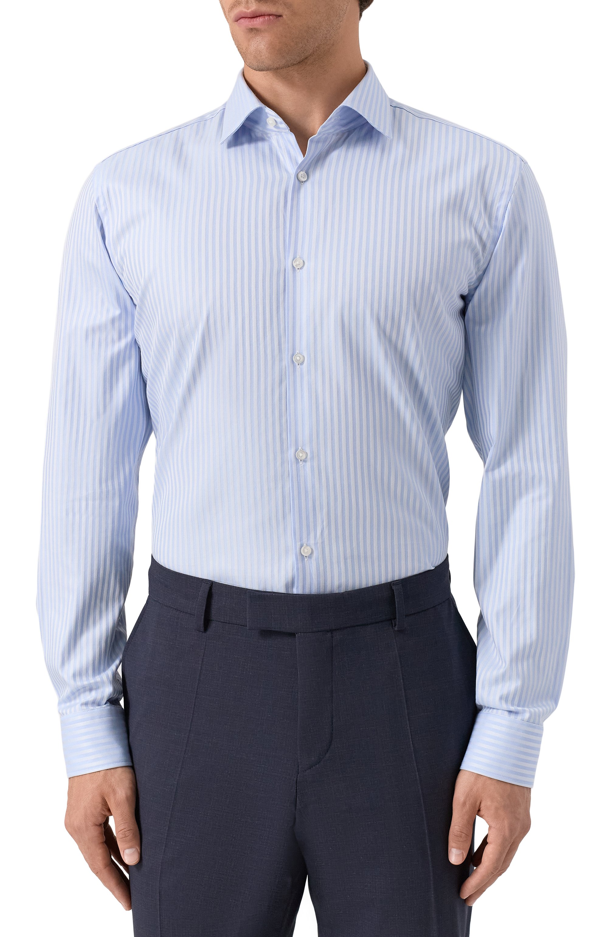 Хлопковая рубашка HUGO, арт. 50544938, фото 3