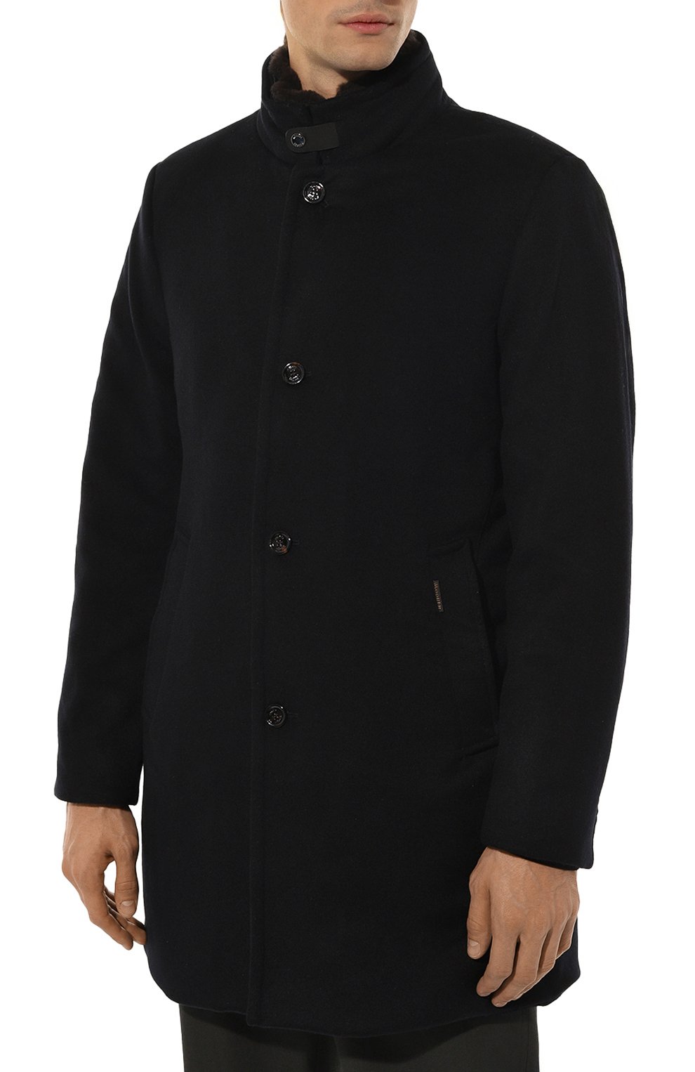 Пуховое пальто bond-fur-le с воротником из овчины MOORER, арт. RUF-DN0-LE_SET, фото 3