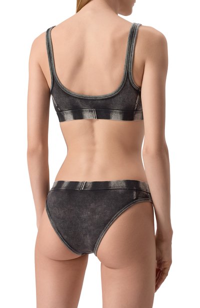 Хлопковые трусы DIESEL черного цвета по цене 5595 руб., арт. A17540/0SHAN, фото 3 Хлопковые трусы DIESEL, арт. A17540/0SHAN, фото 3