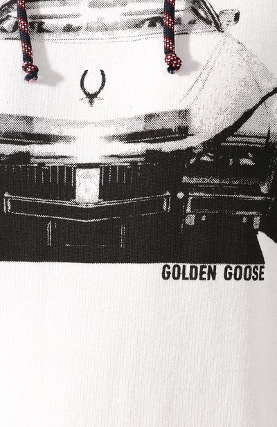 Хлопковое худи GOLDEN GOOSE DELUXE BRAND, арт. G36WP028.F1, фото 5