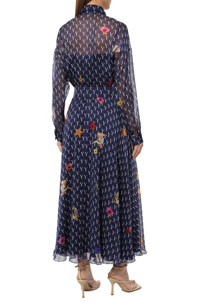 Шелковое платье YANINA, арт. T-2495A, фото 4