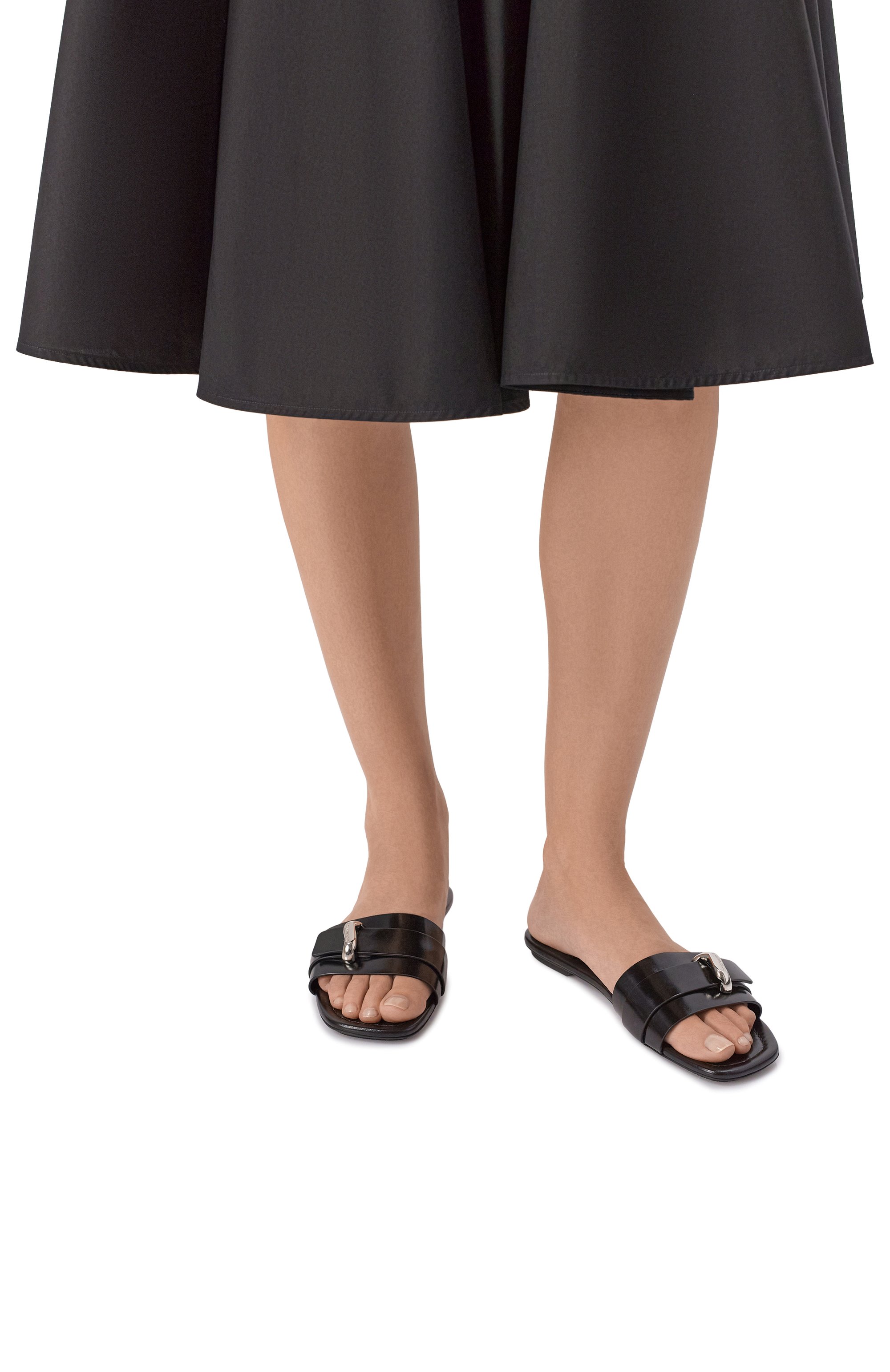 Кожаные шлепанцы EMPORIO ARMANI, арт. EW004446/AF21961, фото 2