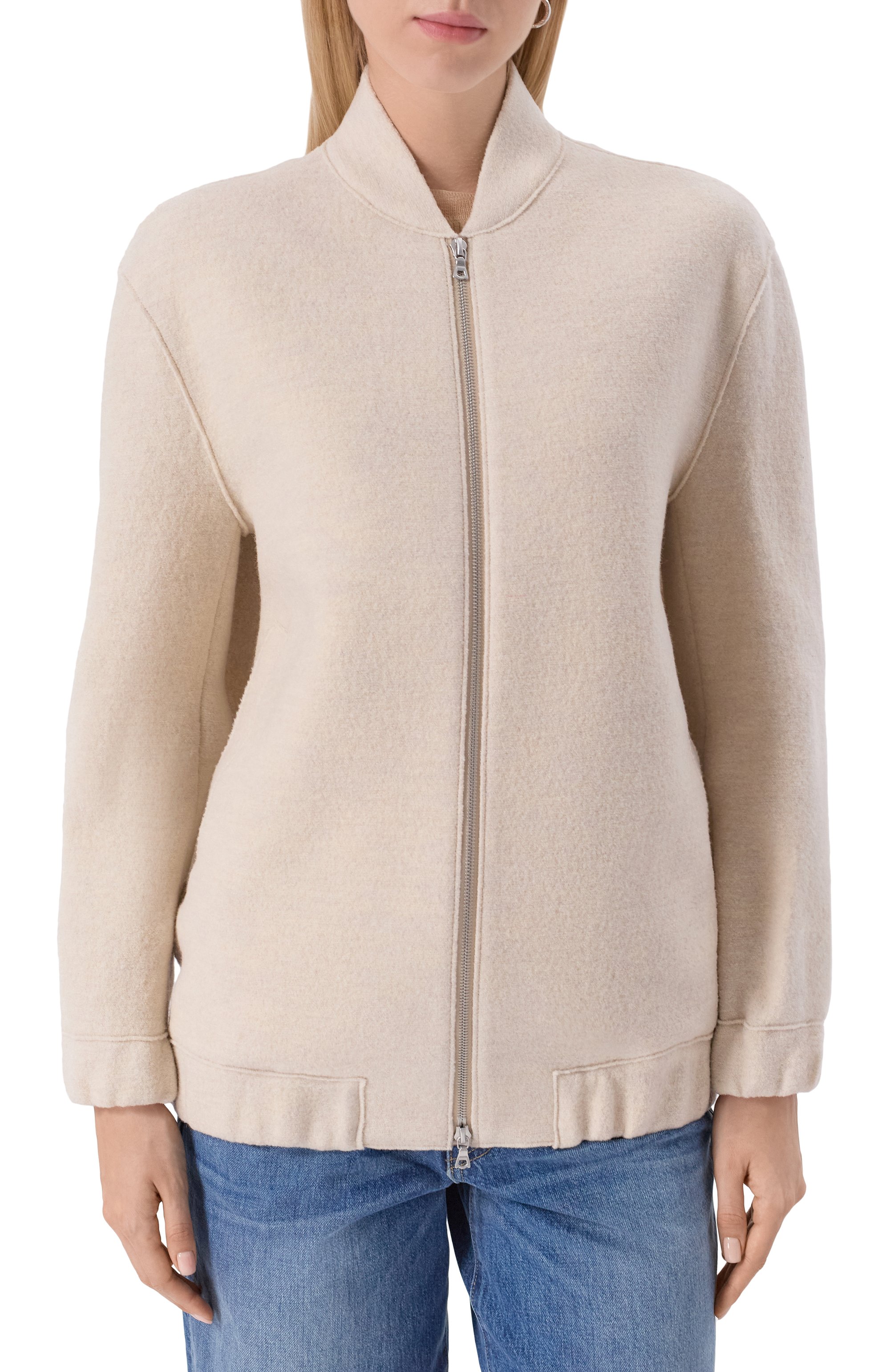 Шерстяной бомбер HARRIS WHARF LONDON, арт. AH2490MLC, фото 3